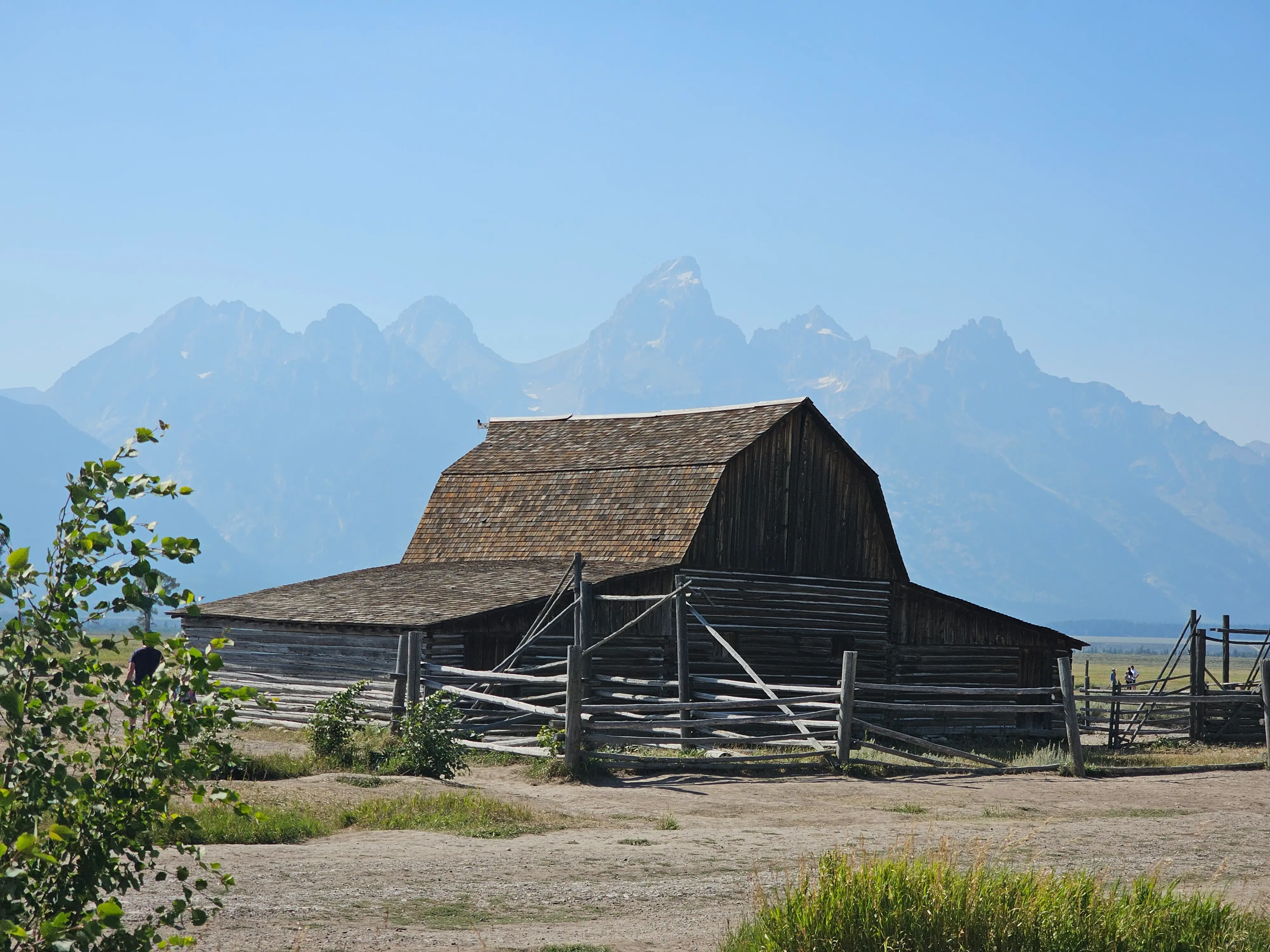 Historic buildings at Mormon Row